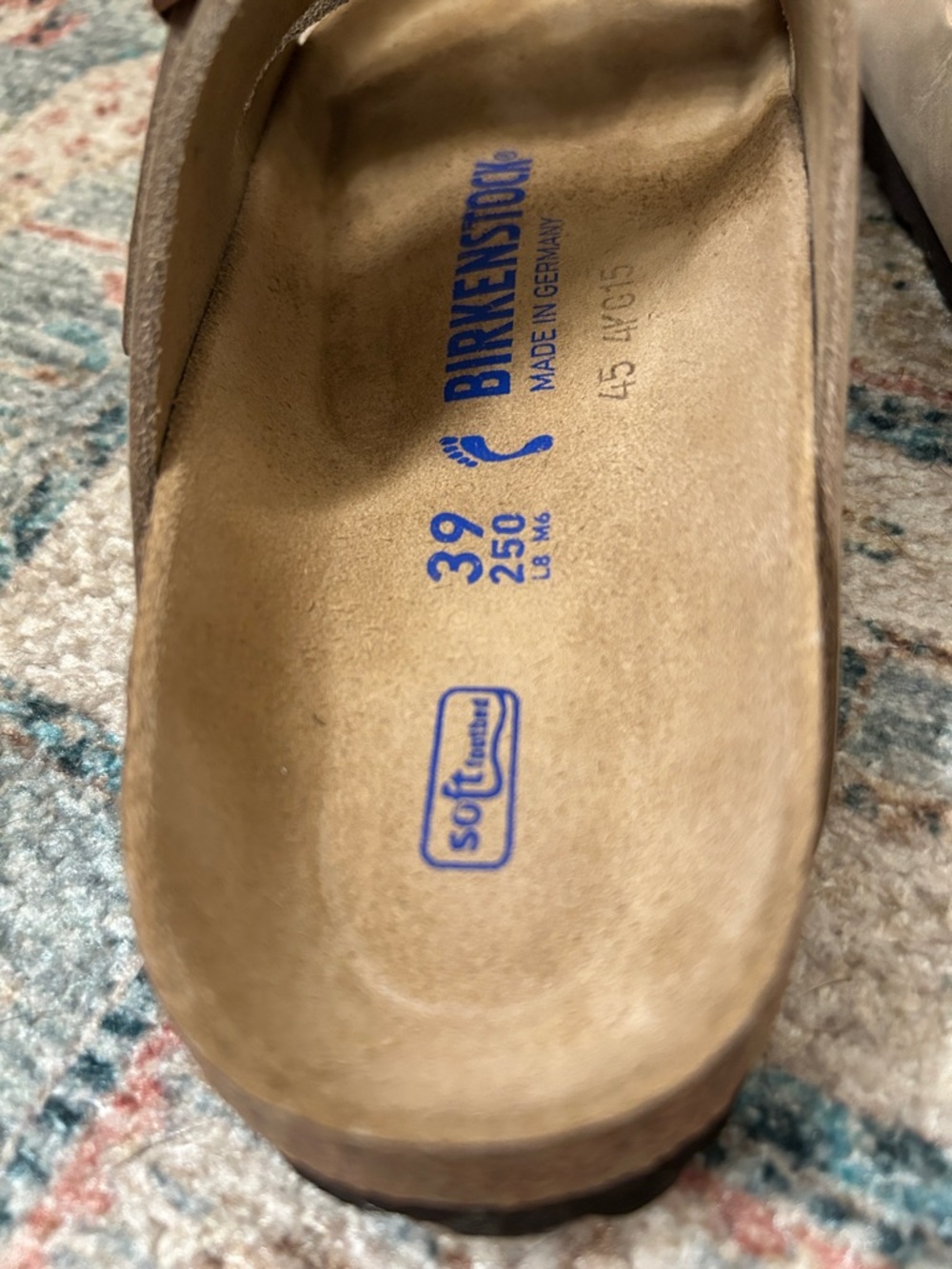 Birkenstock Soft Footbed 39 Narrow Sandals - Picture 8 of 10